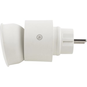REV Ritter LED-Steckdosenstrahler, dimmbar, 10W, weiß. Kompakter LED-Baustrahler für Steckdosen.