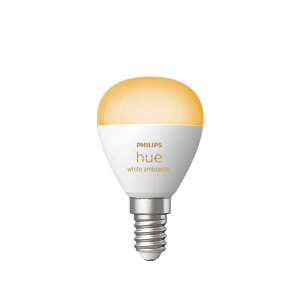 Philips Hue Leuchtmittel E14 Tropfenform White Ambiance 470 lm 5 W