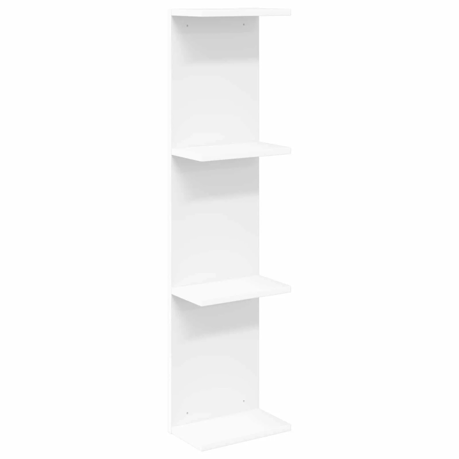 vidaXL Wandregal Weiß 25 x 15 x 100 cm Holzwerkstoff 8012380