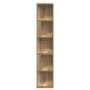 vidaXL Eckregal Artisan-Eiche 33x33x165 cm Holzwerkstoff 856725_5