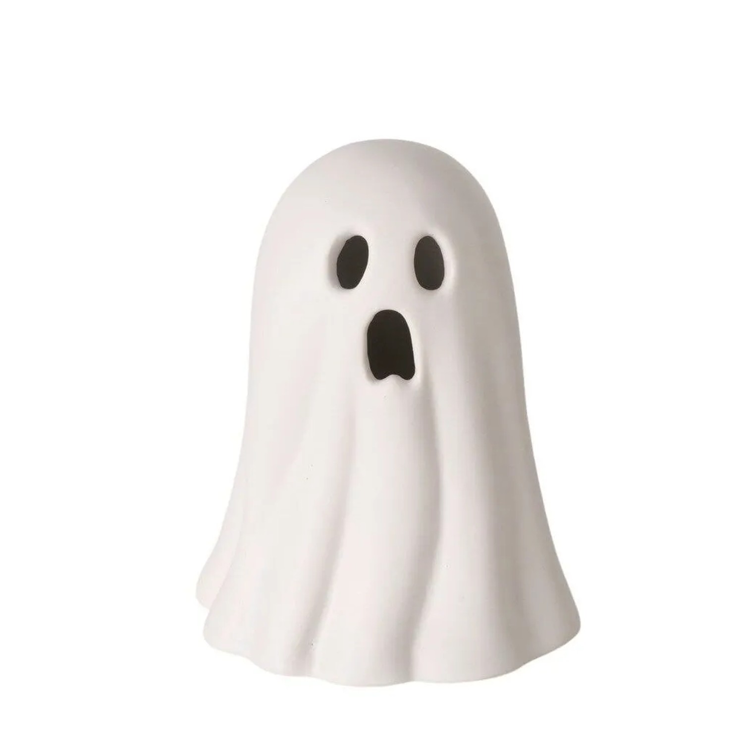Boltze Deko Figur Ghostie Weiß 12,8 cm LED