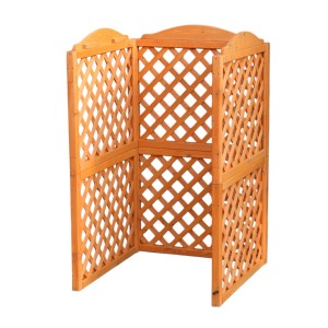 Mülltonnen-Spalier Rex aus Kiefernholz, 128x86,5x78,5 cm, zur Verkleidung von Mülltonnen.