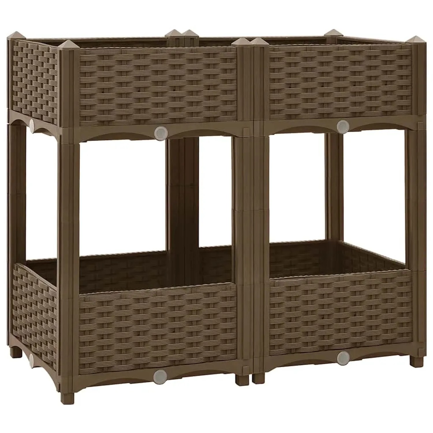 vidaXL Hochbeet 80x40x71 cm Polypropylen 316520