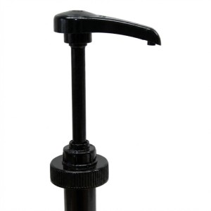 Schwarzer Ich-Zapfe Pumpspender ALC-PUMP für 3,0 - 4,5 L Flaschen, Küchenausstattung.