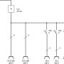 Schaltplan Brennenstuhl Wand-Baustromverteiler CEE 16A mit FI-Schalter