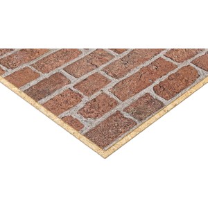 Egger DecoWall Wandpaneel Wismar Backstein, Dekor-Paneel mit Backstein-Optik.