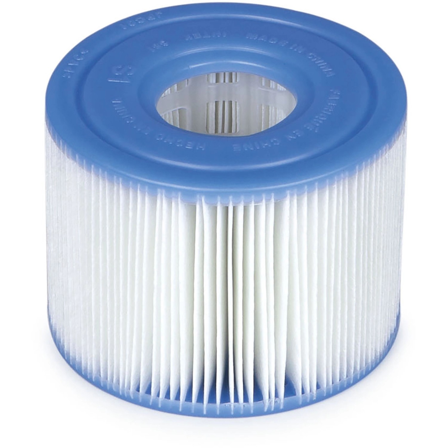 Filterkartusche für Intex PureSpa Octagon Whirlpool, blau-weiß.