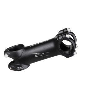 Schwarzer Force Vorbau aus Aluminium, 25,4/100mm, für Fahrradlenker.