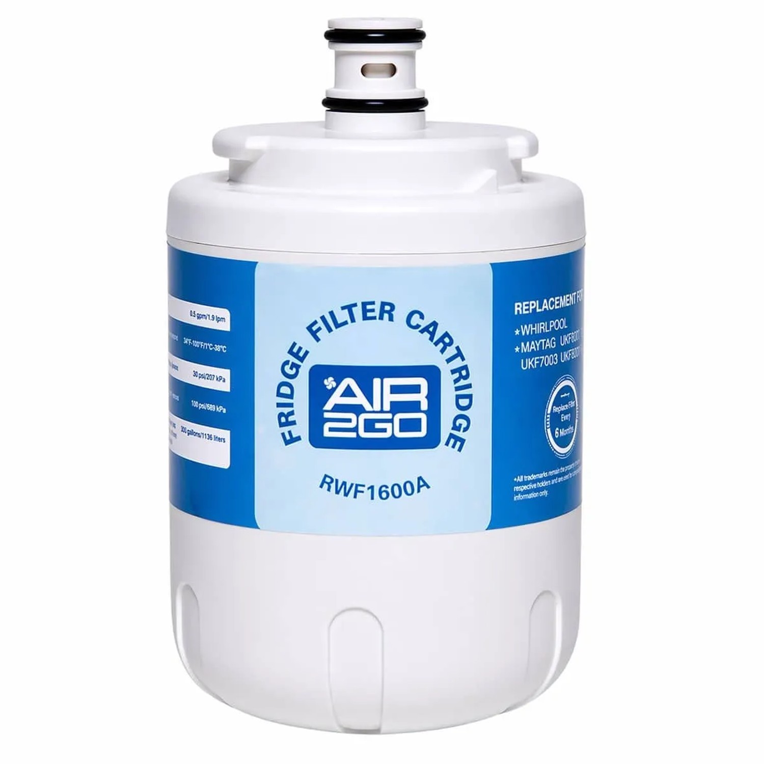 AIR2GO Wasserfilter für Beko 4830310101