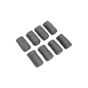 LUX Stahlwolle Feinheit 1, Schleifmittel für Holz und Metall, 10 Stück