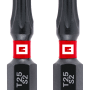 Einhell Impact Bit-Set T25, 2-teilig. Schraubendreher-Bits aus robustem S2-Stahl.