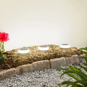 Lindby LED Smart Home Wegbeleuchtung Garten Kyren 10020183 Dimmbar Modern in Schwarz 3-flammig