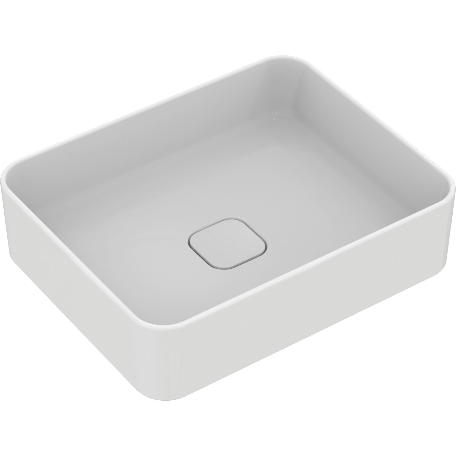 Ideal Standard Aufsatzwaschtisch Strada II 50x40 cm o. Hahnloch o. Überlauf Weiß