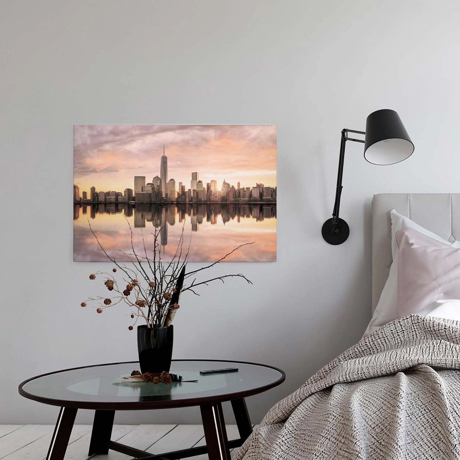 A.S. Création Leinwandbild "Skyline NY", Kunst-New York-Kinder, (1 St.), Sk günstig online kaufen