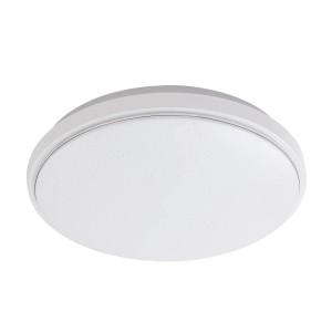 Lindby LED Deckenleuchte Glamo 10013348 Modern in Chrom aus Metall 1-flammig Badezimmerleuchte