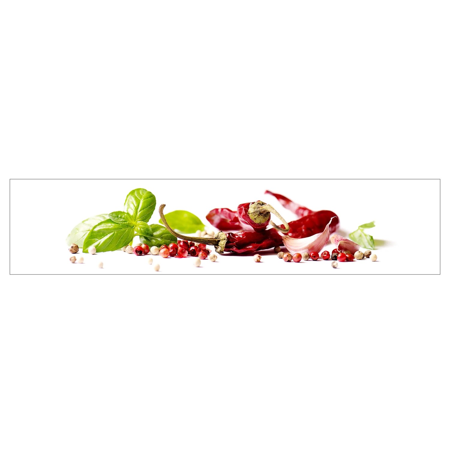MySpotti Küchenrückwand Profix Cucina Herbs und Spice 270 x 60 cm Paprika