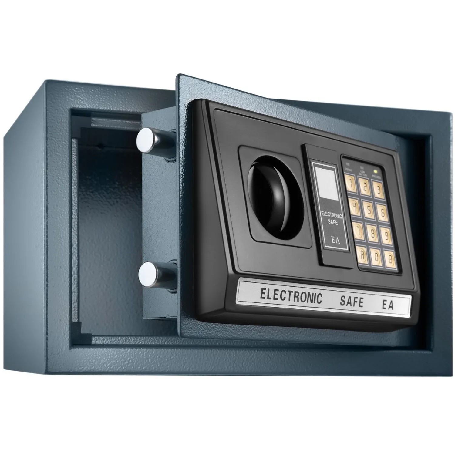 Tectake Elektronischer Safe  Mit Doppelbolzen Verschlusssystem Led Anzeige Mit Akustischem Signal  31 x 22 x 20 cm Schwarz