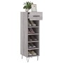 vidaXL Schuhschrank Grau Sonoma 30x35x105 cm Holzwerkstoff 829674_4
