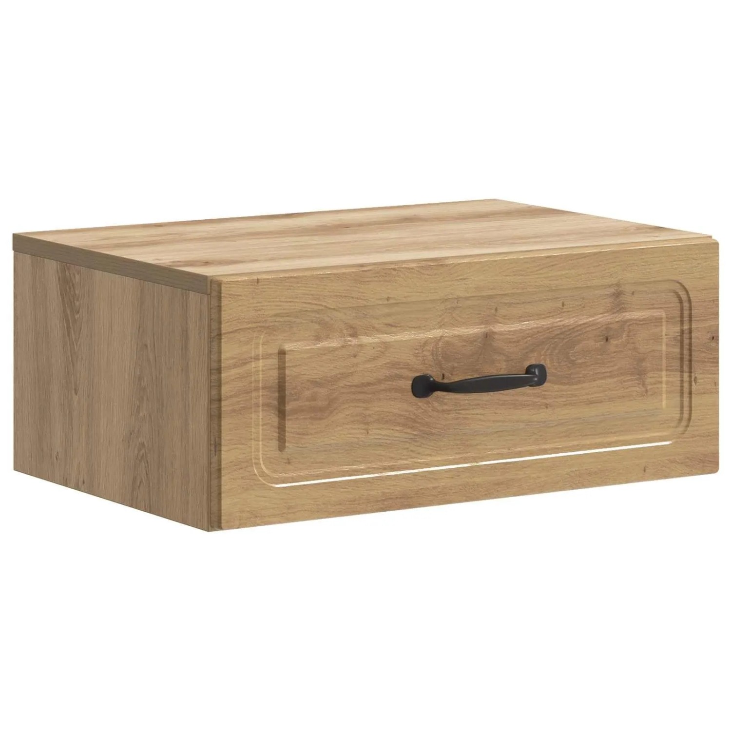 vidaXL Wandmontierter Nachttisch Artisan-Eiche 49 x 34,5 x 20 cm 899313