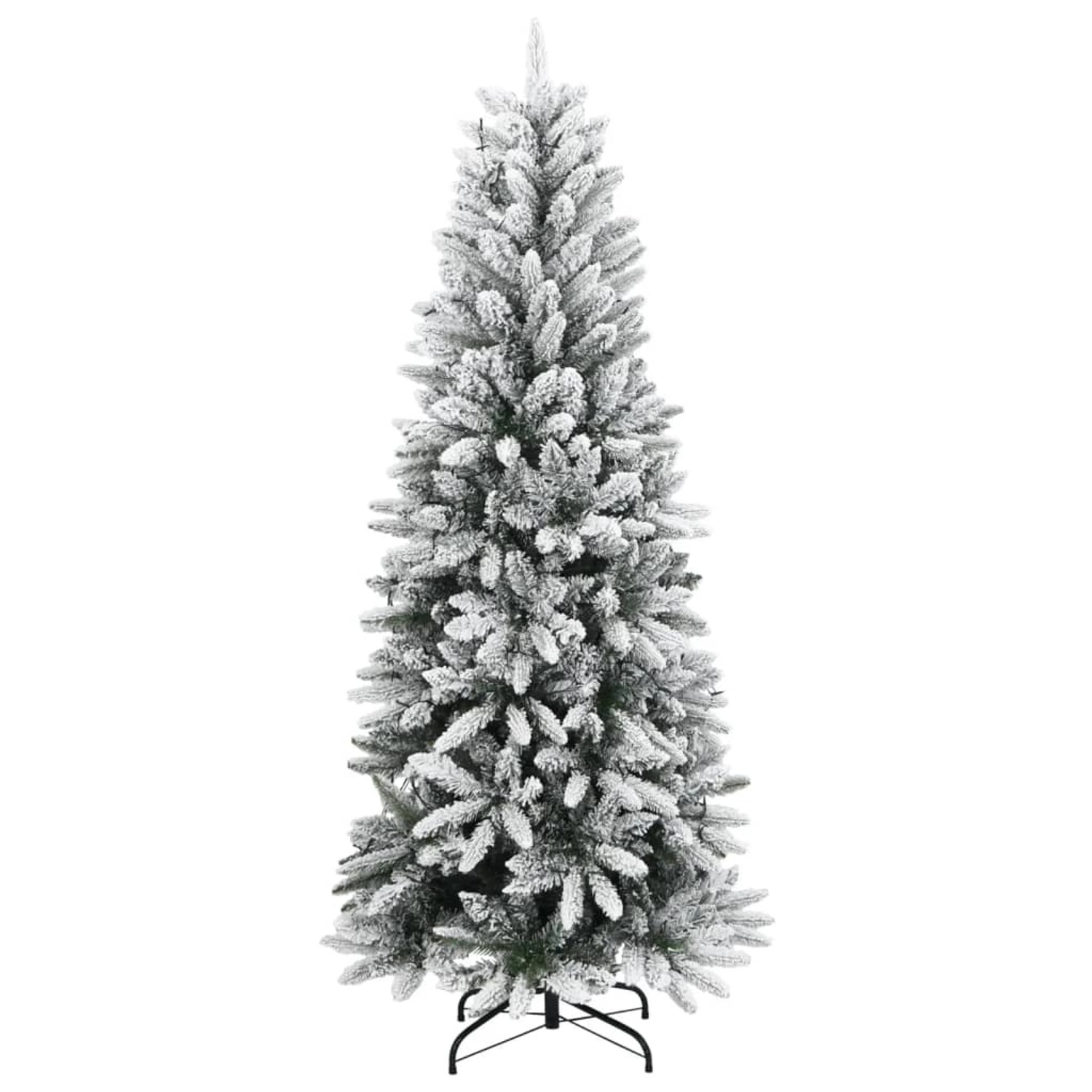 vidaXL Künstlicher Weihnachtsbaum mit Schnee 300 LEDs 210 cm 3315766