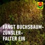 Compo BIO Buchsbaumzünsler Lockstoff, 4 Stück, zur Schädlingsbekämpfung im Garten.