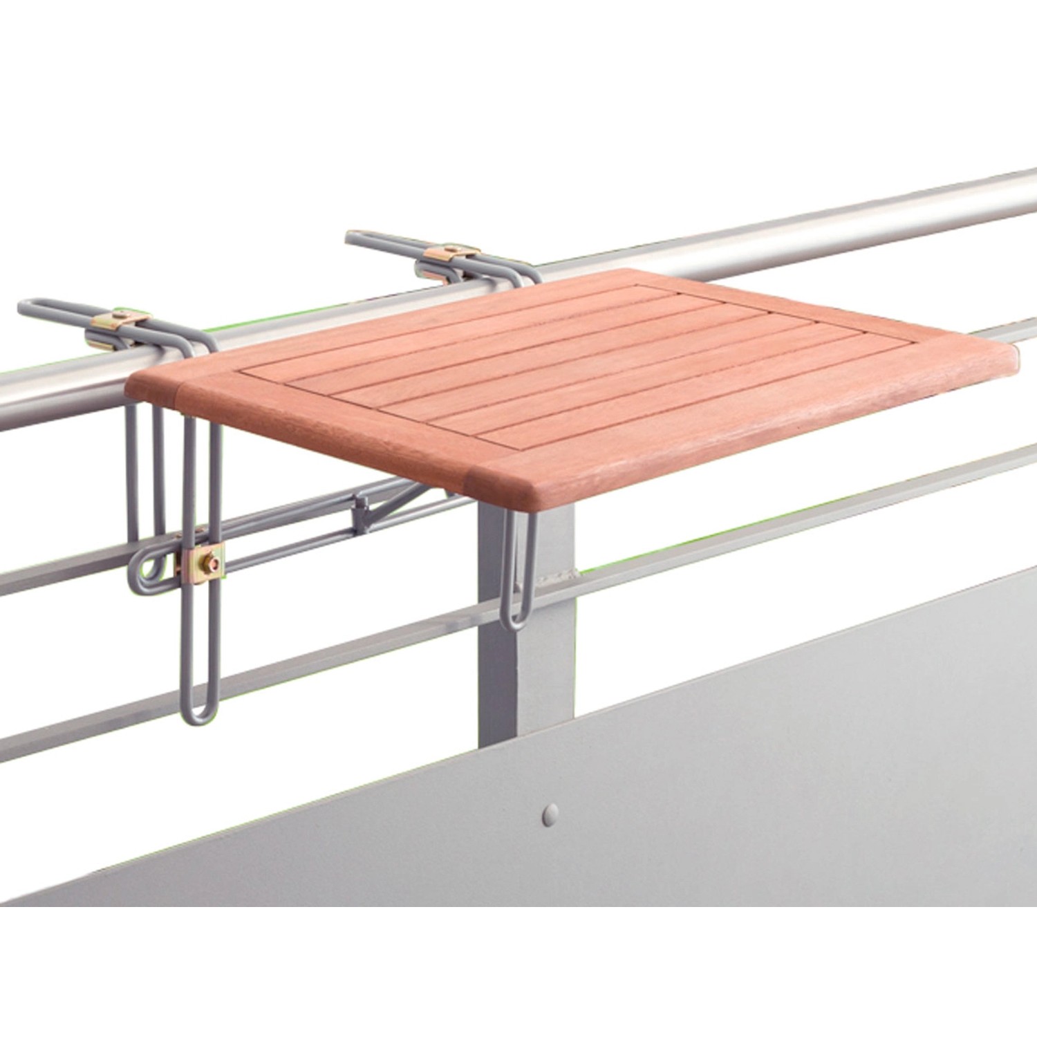 Balkon-Hängetisch 60 cm x 40 cm Eukalyptus