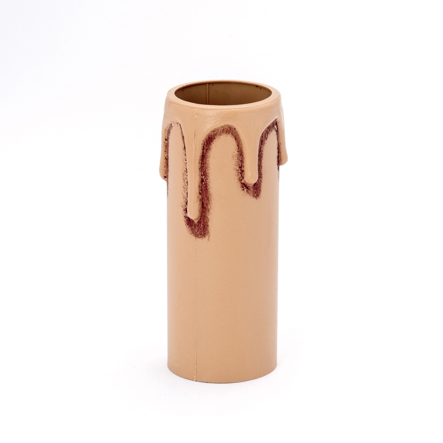 Orion Lightstyle Kerzenhülse E14 mit Tropfen 26 mm x 65mm Antik