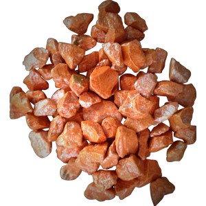 Colomi Orchideengranulat Terra, 1 l, orangefarbenes mineralisches Substrat für Orchideen.