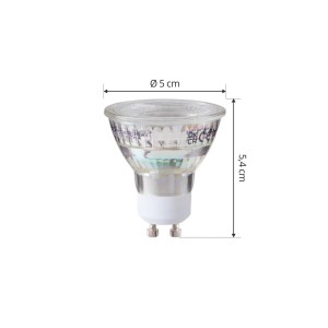 Arcchio LED GU10 Lampe LED Leuchtmittel Gu10 Par16 10014383 in Transparent GU10