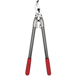 Felco Astschere 210A-60 mit ziehendem Schneidkopf und roten Griffen.