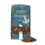 STROY Waldbodeneinstreu 60l Sack mit goldbraunen Kiefernholzspänen und losem Material. Premium Pferdeeinstreu.