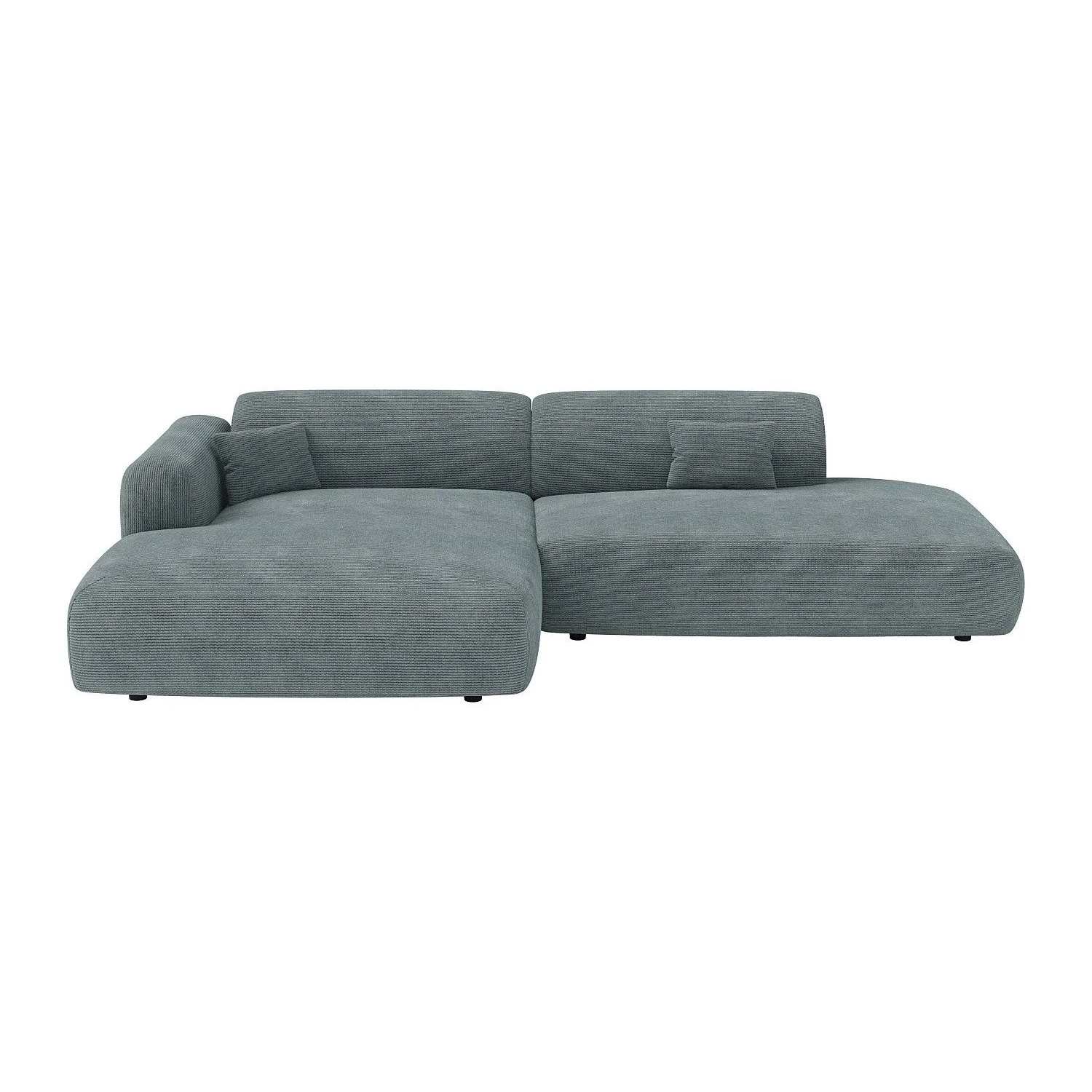 Vente-unique Sofa Ohne Schlafmöglichkeit Pogni Blau 300 cm