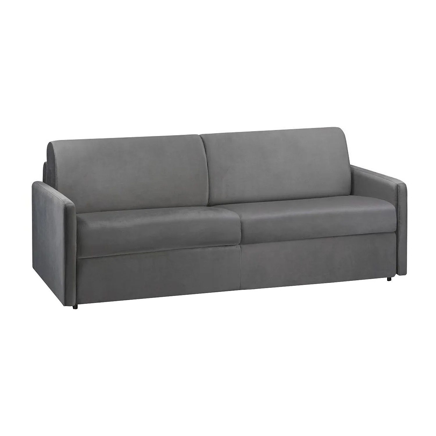 Vente-unique Schlafsofa Calife Anthrazitgrau 190 cm