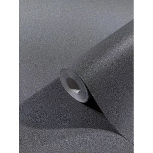 Schöner Wohnen Vliestapete 2 Uni Anthrazit Rolle, Tapete mit feiner Struktur.