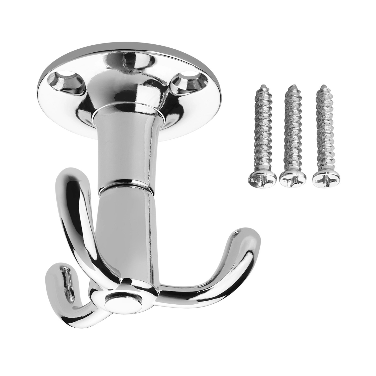 SOTECH 3 Fach Drehhaken TROMSO Chrom Poliert