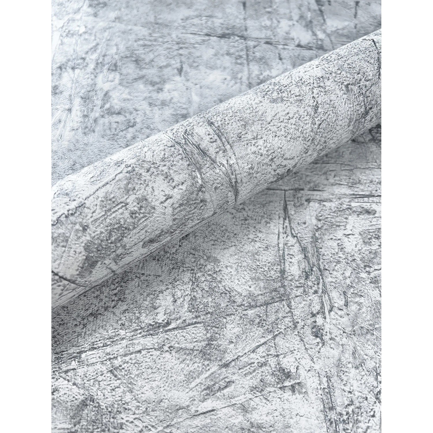 Newroom Vliestapete Manja Grau Unifarbe Modern FSC® günstig online kaufen