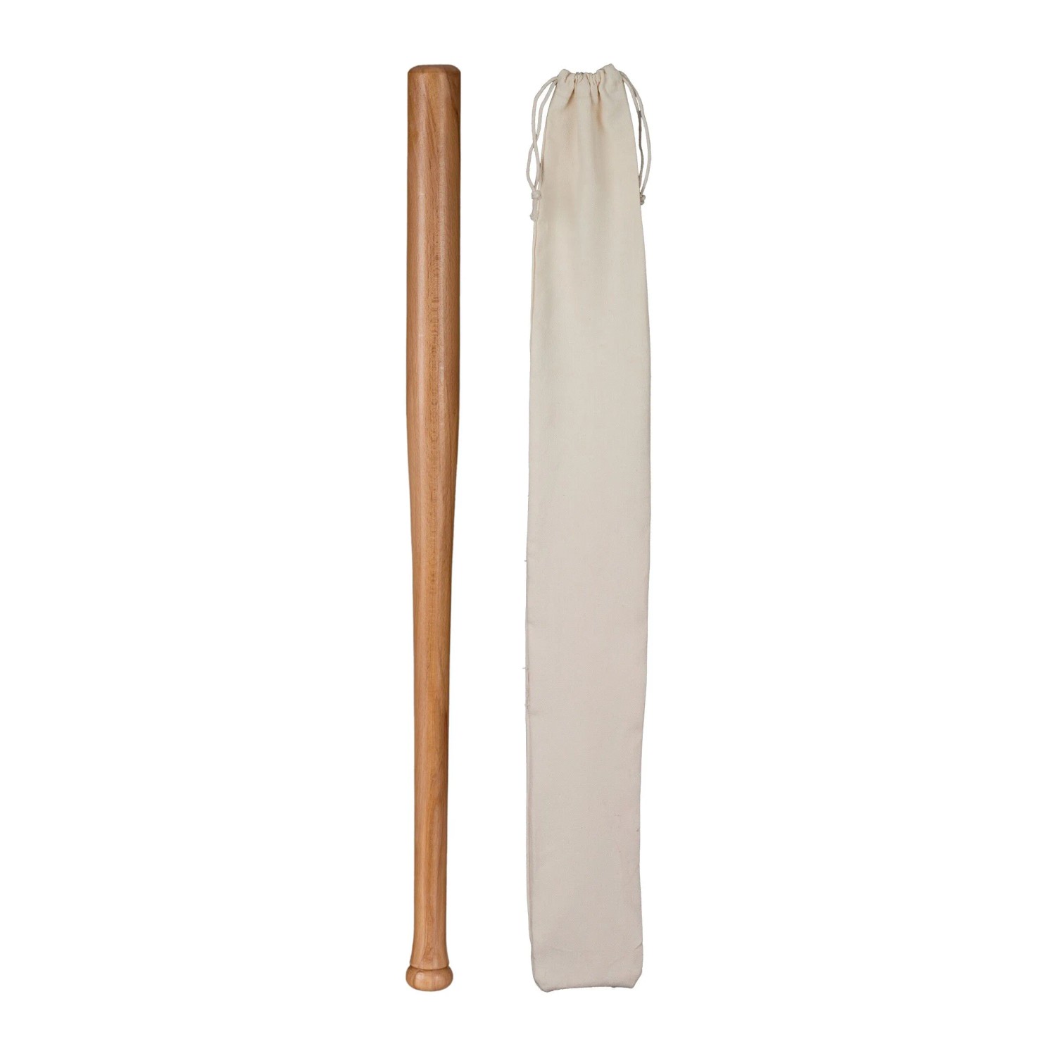 Relaxdays Baseballschläger Buchenholz Natur Robust 86 cm x 5 cm 0,87 kg