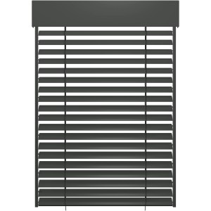 Schellenberg Raffstore Express mit Motor, 240x260 cm, Anthrazit. Sonnenschutz für Fenster und Fassade.