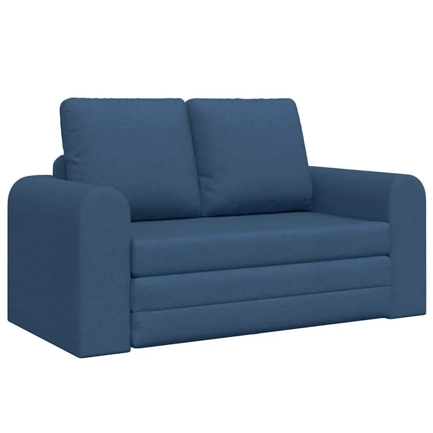 vidaXL Schlafsofa 60cm Blau Stoff 4106680