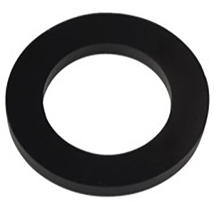 Schwarze Gummidichtung für 10 mm (3/8) Verschraubungen, 17 x 24 x 2 mm, 2er-Set.