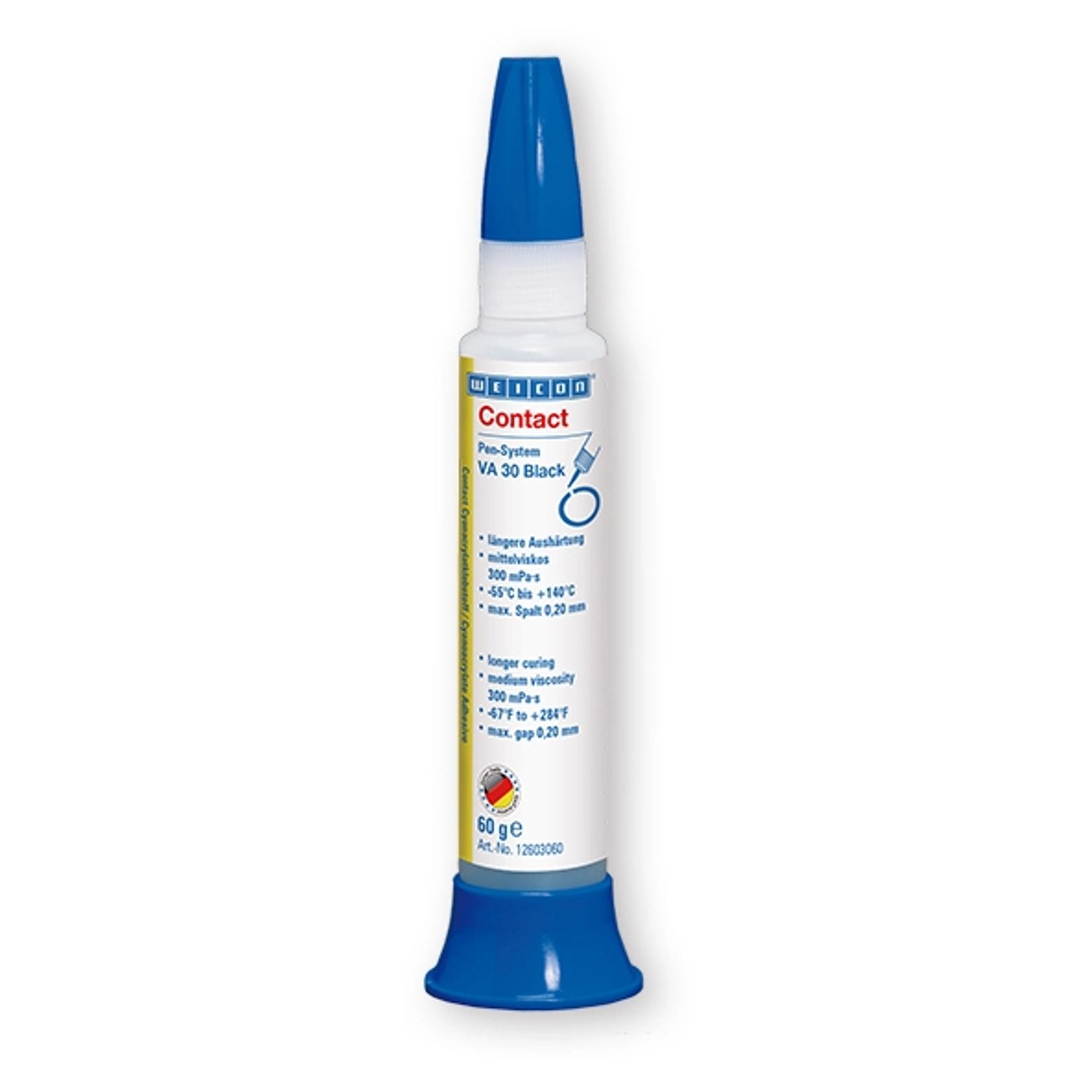 WEICON Contact VA 30 Black 60 g, Pen-System