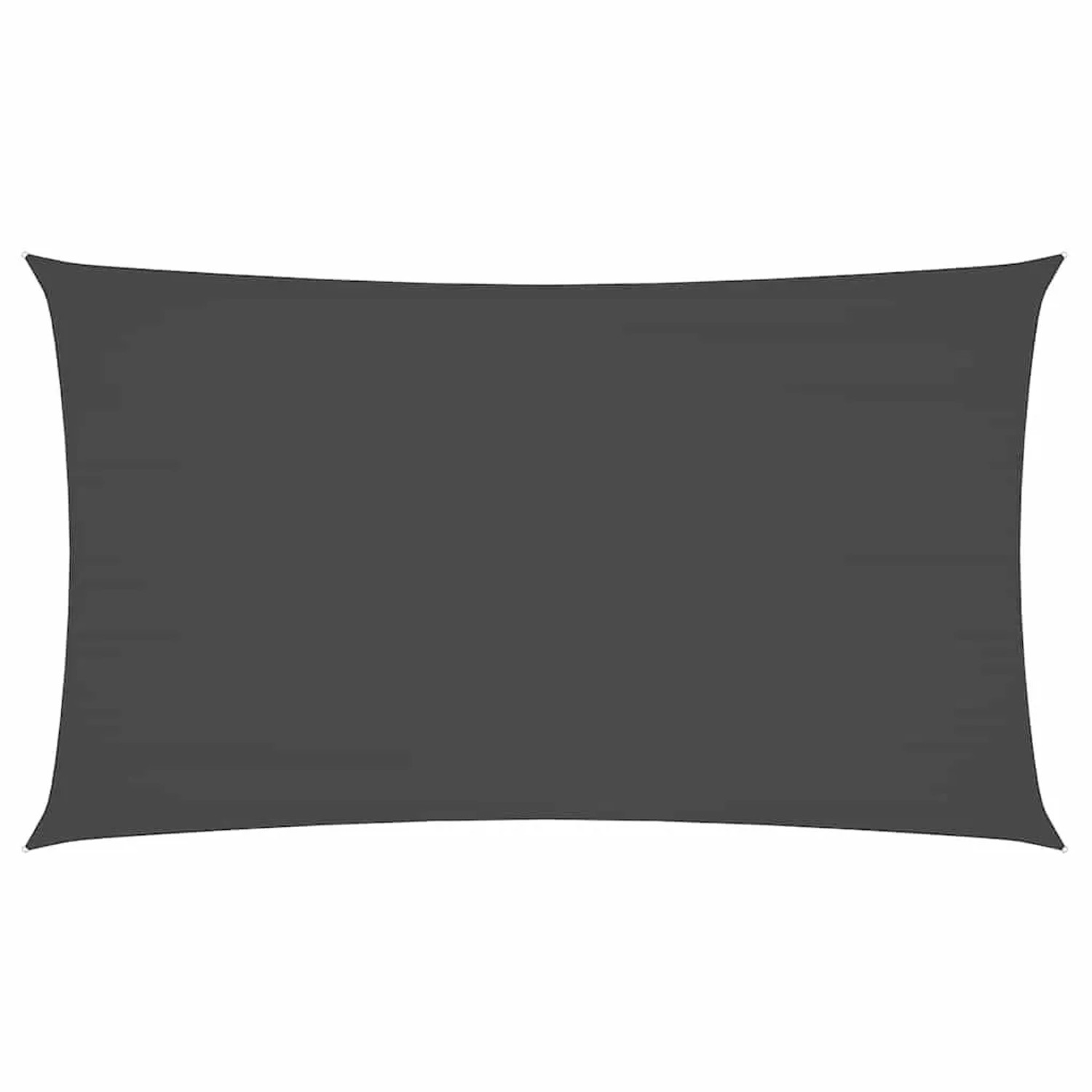 vidaXL Sonnensegel Oxford-Gewebe Rechteckig 2x4,5 m Anthrazit 135093