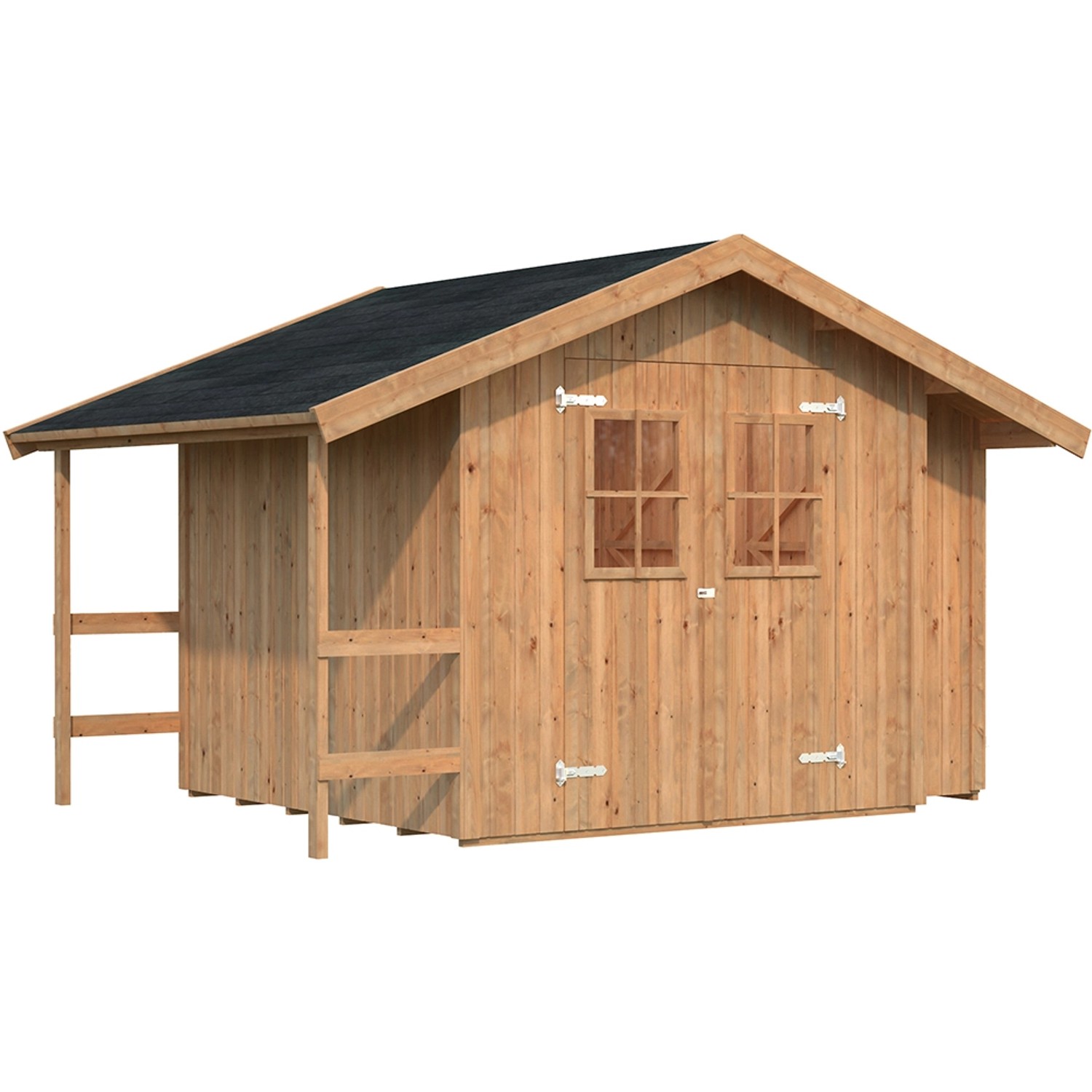 Palmako Gerätehaus "Marcus", hellbraun günstig online kaufen