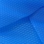 Blaue MCW Pool Abdeckung 10x5m, rechteckige Solarplane aus 200µm PE-Folie für Pools.