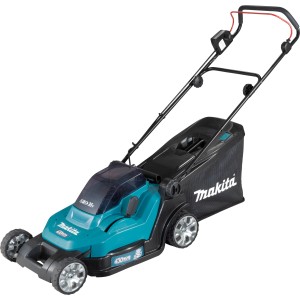 Makita Akku-Rasenmäher DLM432Z mit 43 cm Schnittbreite, ohne Akku und Ladegerät.