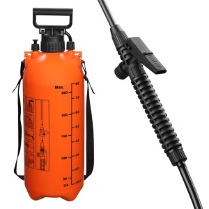 FUXTEC Drucksprüher 8 Liter FX-DS8L 8L 55cm Sprühlanze 2.5 Bar Hohlkegel Spritzbild 35° Spritzwinkel