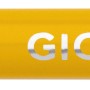 Gelber Giotto Turbo Color Fasermaler Stift für Hauttöne, Detailansicht.