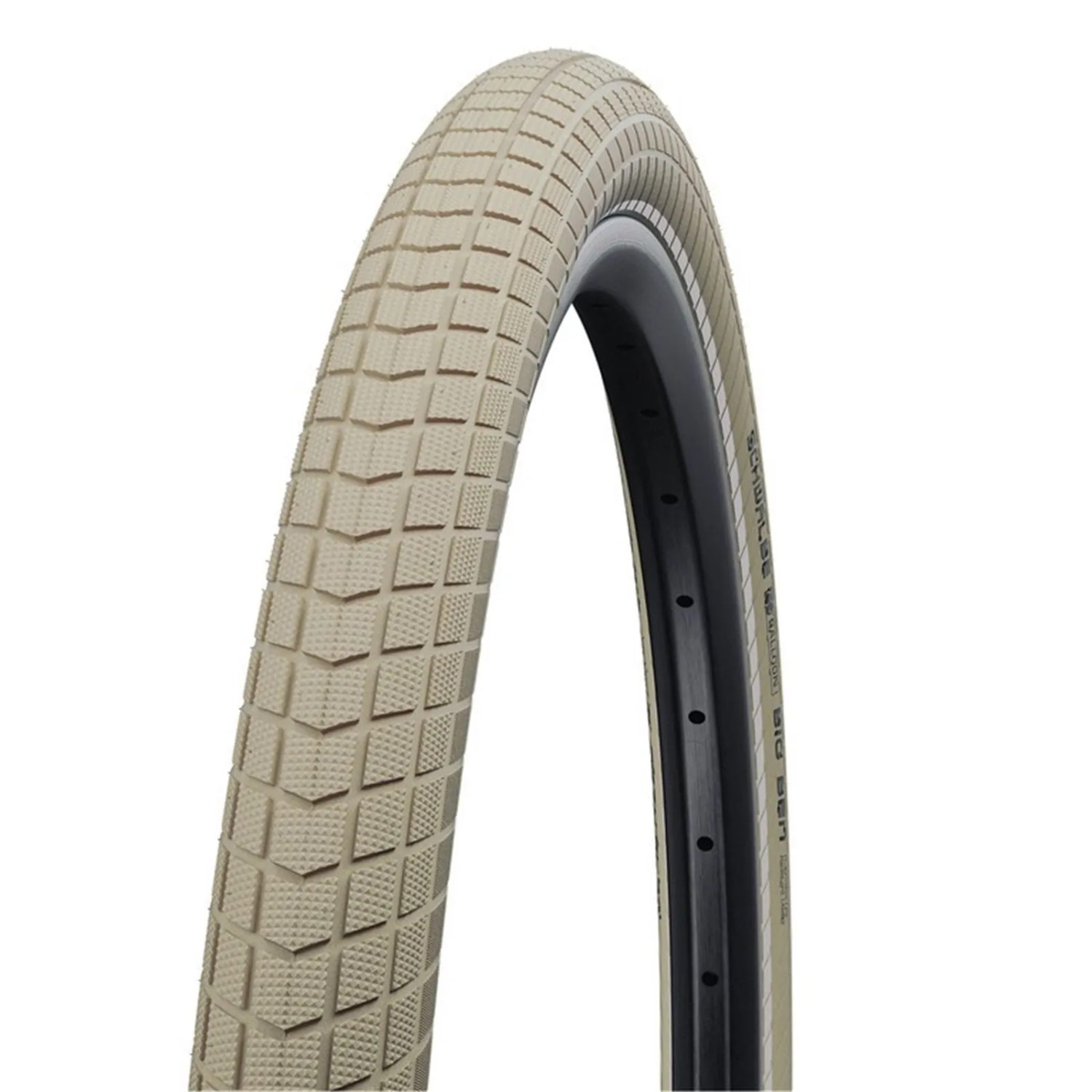 Schwalbe Reifen Big Ben HS439 26x2.15 Zoll55-559 creme-TSkin Refl.KG SBC