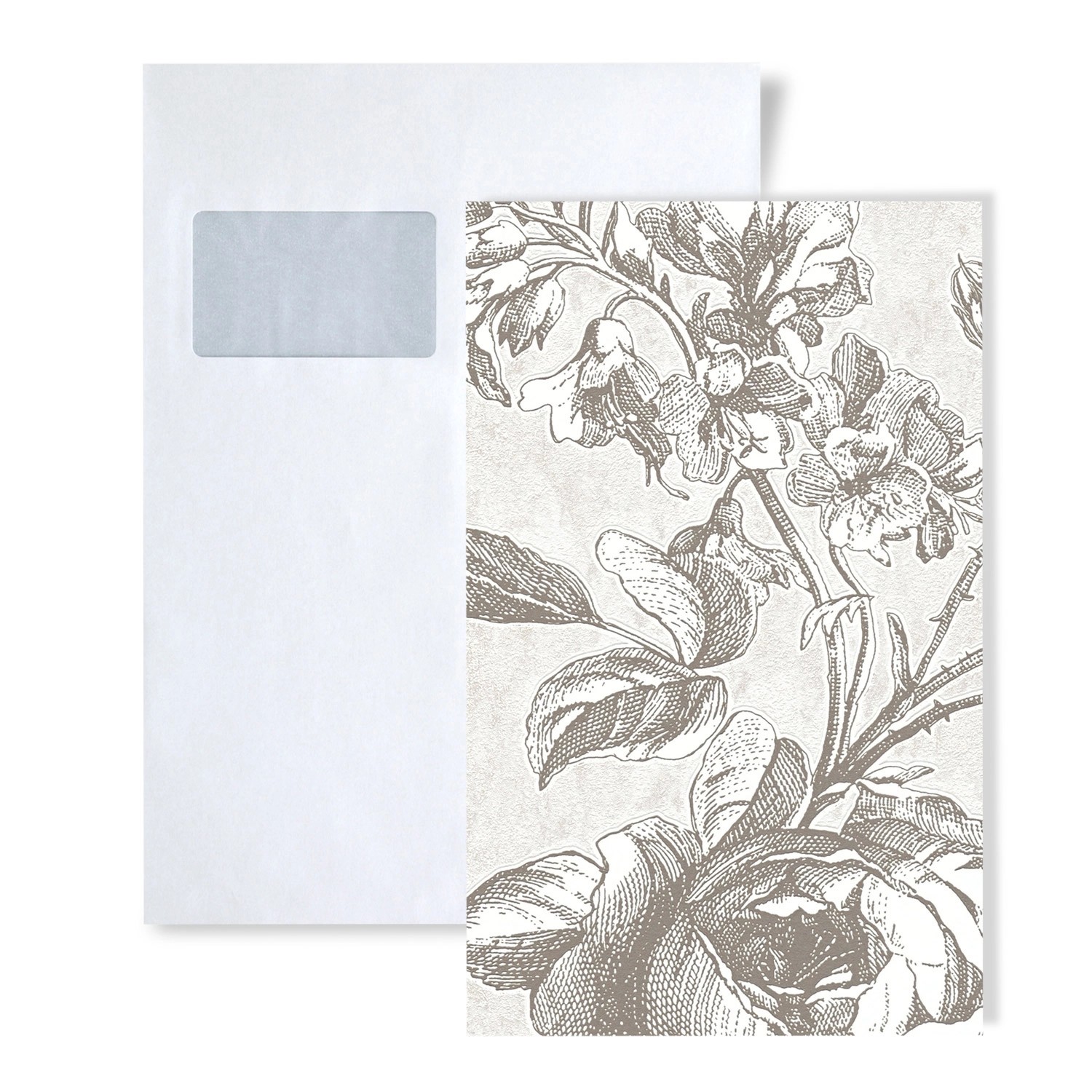 PROFHOME 1 MUSTERSTÜCK S-387001-GU DIN A4 MUSTER der Toile De Jouy Tapete günstig online kaufen