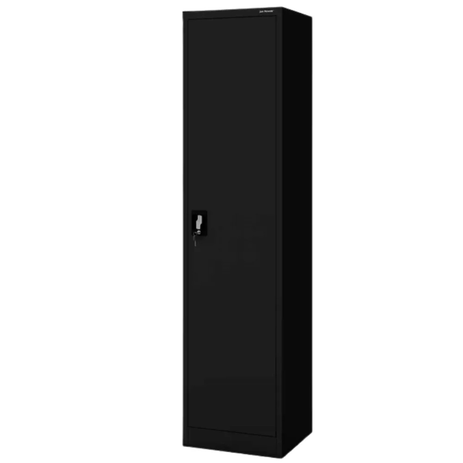 JAN NOWAK Aktenschrank Abschließbar ALEX mit Flügeltüren 185 x 45 x 40 cm Schwarz